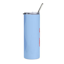 Load image into Gallery viewer, I Love My Lash Tech Tumbler | 20oz Stainless Steel Travel Cup (BABY BLUE)