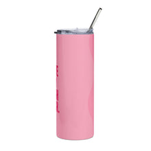 Load image into Gallery viewer, I Love My Lash Tech Tumbler | 20oz Stainless Steel (PINK)