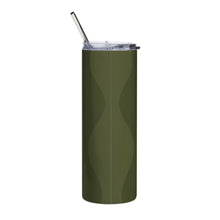 Load image into Gallery viewer, Stainless Steel Tumbler, 20oz (ARMY GREEN)
