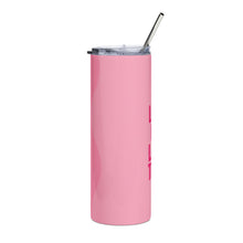 Load image into Gallery viewer, I Love My Lash Tech Tumbler | 20oz Stainless Steel (PINK)

